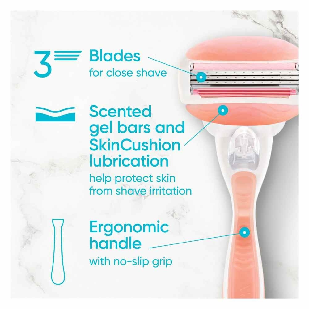 Mini Comfortglide White Tea Women's Razor 1 Set