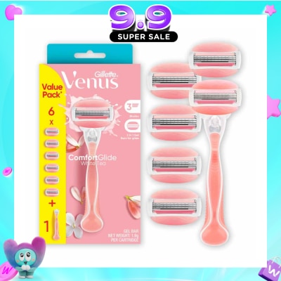 GILLETTE VENUS - Mini Comfortglide White Tea Women's Razor 1 Set image