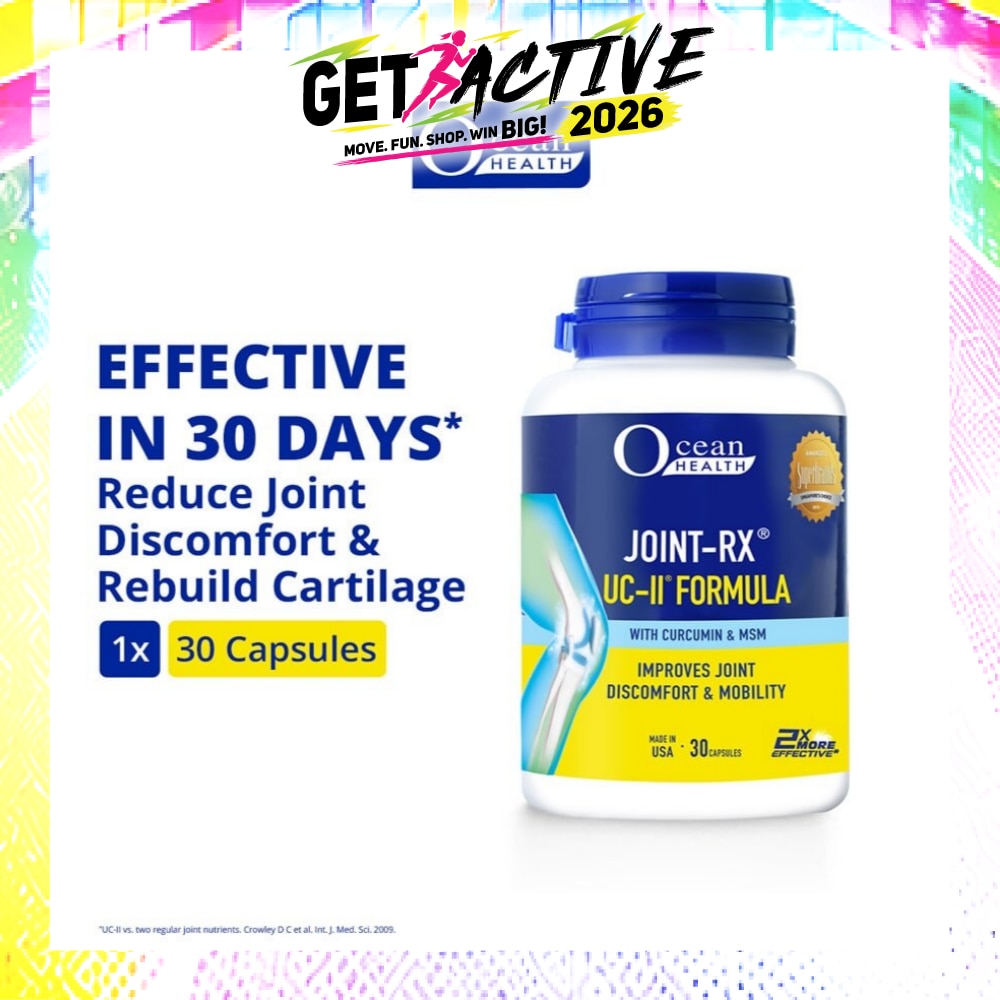 Joint-RX UC-II Formula Capsule (Reduces Joint Discomfort, Improves Cartilage Health & Mobility + With Curcumin) 30s image