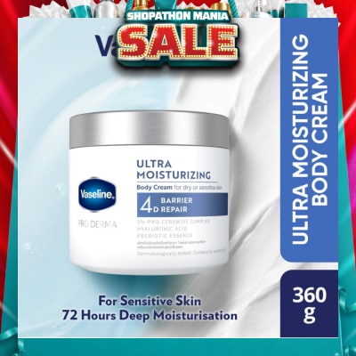 VASELINE - Ultra Moisturizing Body Cream 360g