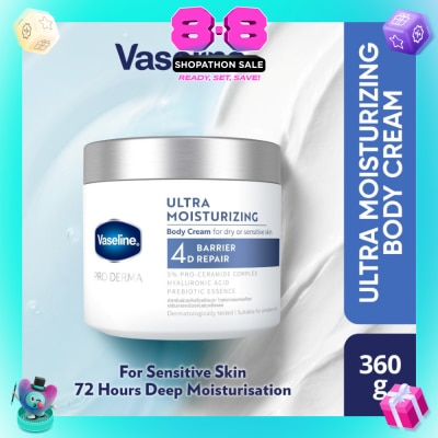 VASELINE - Ultra Moisturizing Body Cream 360g