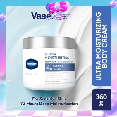 VASELINE - Ultra Moisturizing Body Cream 360g