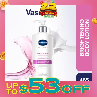 VASELINE Pro Derma Brightening Body Lotion 465ml