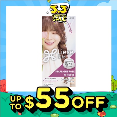 LIESE Creamy Bubble Color Starlight Rose 1s