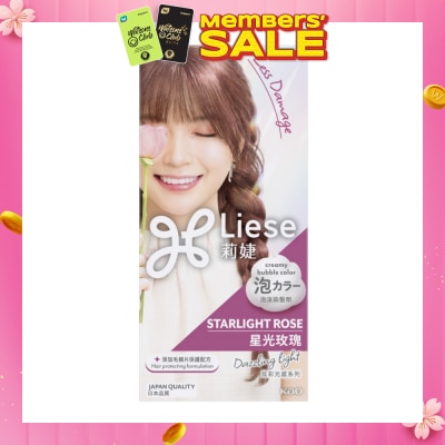 LIESE Creamy Bubble Color Starlight Rose 1s