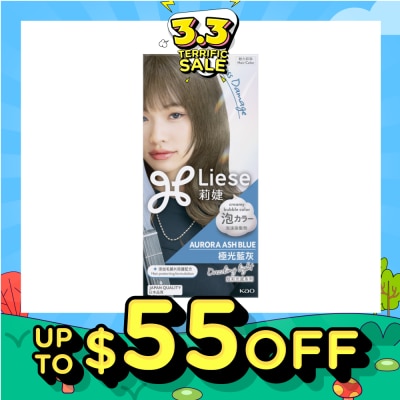 LIESE Creamy Bubble Aurora Ash Blue (Easy DIY Foam Format) 1s