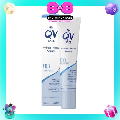 EGO QV - Face Hydrate + Renew Serum (For Firmer & Plumper Skin) 30g