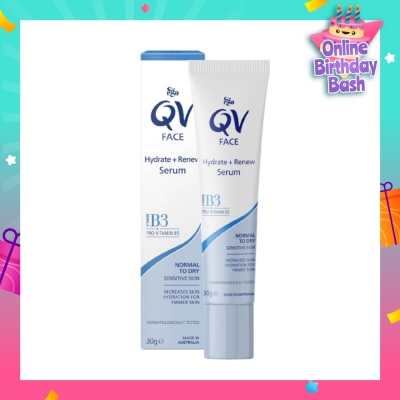 EGO QV Face Hydrate + Renew Serum (For Firmer & Plumper Skin) 30g