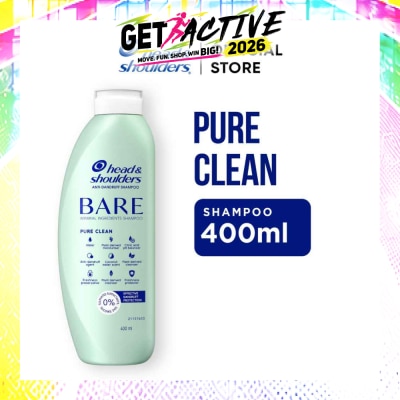 HEAD & SHOULDERS - BARE Pure Clean Anti-Dandruff Shampoo 400ml (Expiry: Jun`2027) image