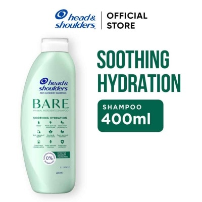 HEAD & SHOULDERS BARE Soothing Hydration Anti-Dandruff Shampoo 400ml