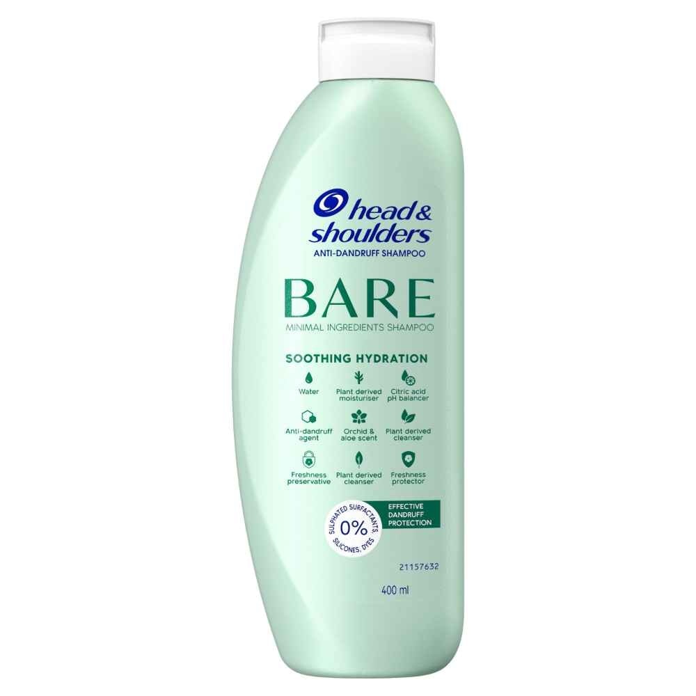 BARE Soothing Hydration Anti-Dandruff Shampoo 400ml