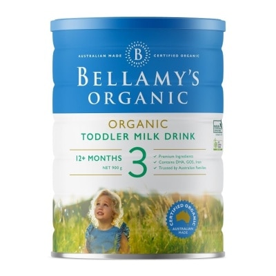 BELLAMY'S ORGANIC Organic Step 3 Toddler Milk 900g