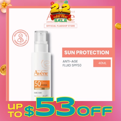 AVÈNE Anti-Aging Fluid SPF50 Sun Protection 40ml