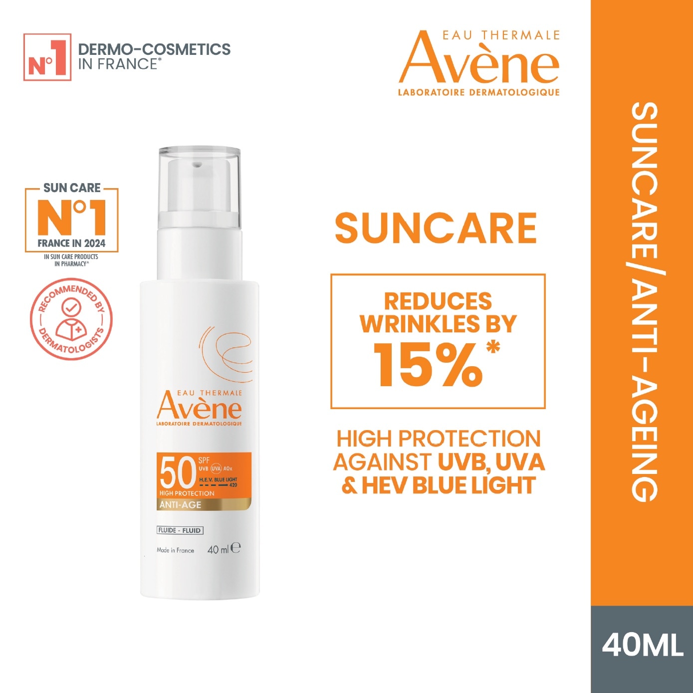 Anti Aging Fluid SPF50 Sun Protection 40ml image