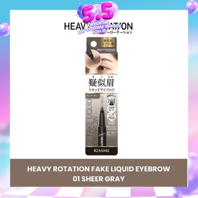 HEAVY ROTATION - Fake Liquid Eyebrow #01 Sheer Gray 0.4ml