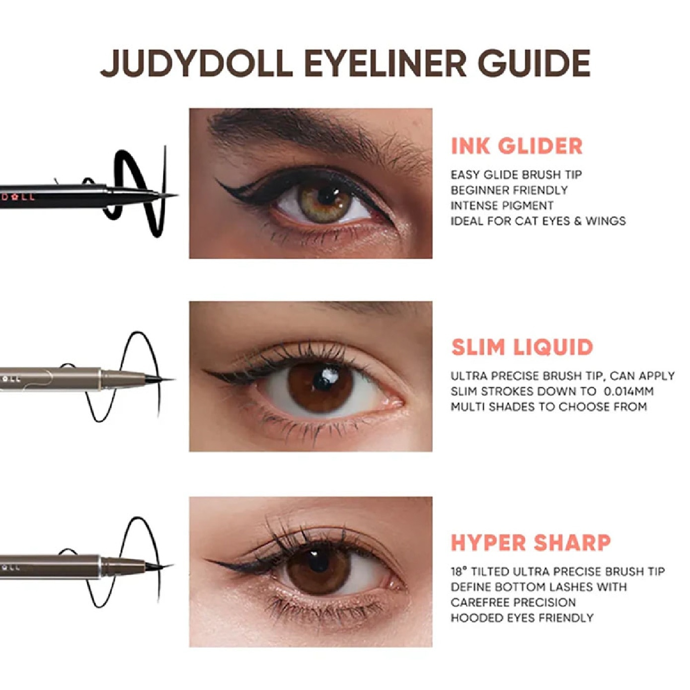 Ink Glider Liquid Eyeliner 0.5ml