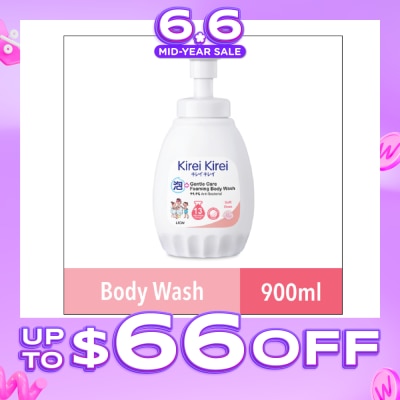 KIREI KIREI - Gentle Care Foaming Body Wash Soft Rose 900ml