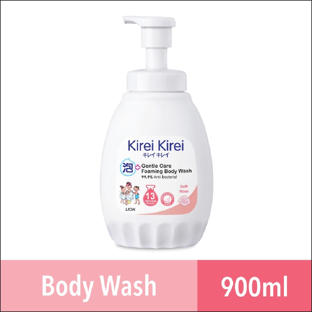 Gentle Care Foaming Body Wash Soft Rose 900ml
