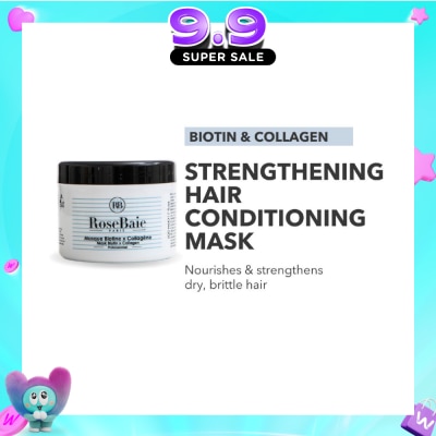 ROSEBAIE - Biotin X Collagen Strengthening Hair Conditioning Mask 500ml (Expiry: May`2027) image