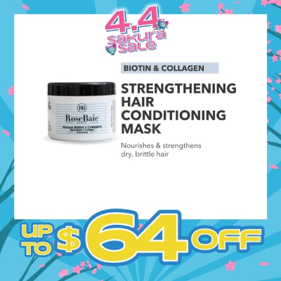 ROSEBAIE - Biotin X Collagen Strengthening Hair Conditioning Mask 500ml