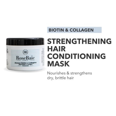 ROSEBAIE Biotin X Collagen Strengthening Hair Conditioning Mask 500ml