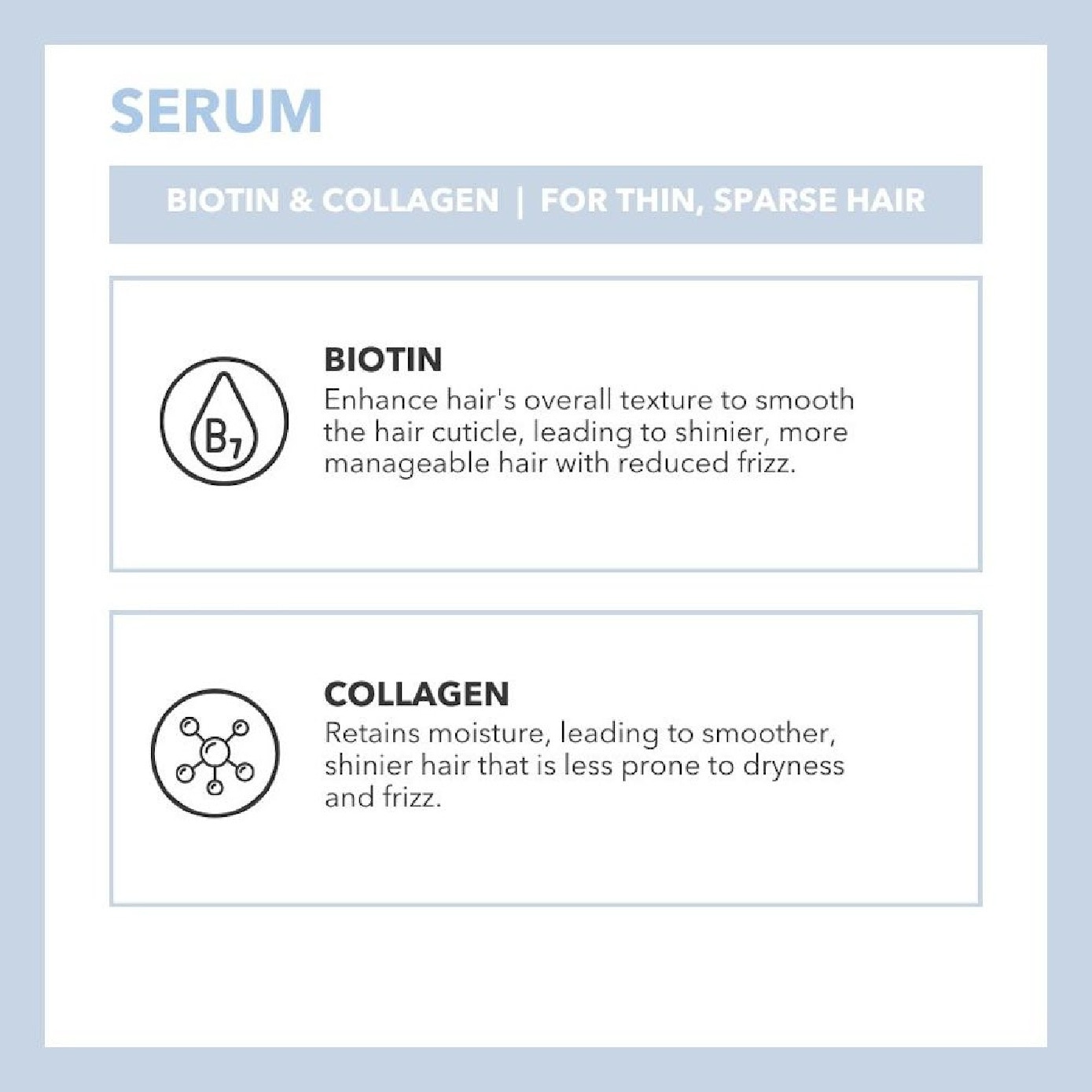 Biotin X Collagen Strengthening Hair Serum 100ml