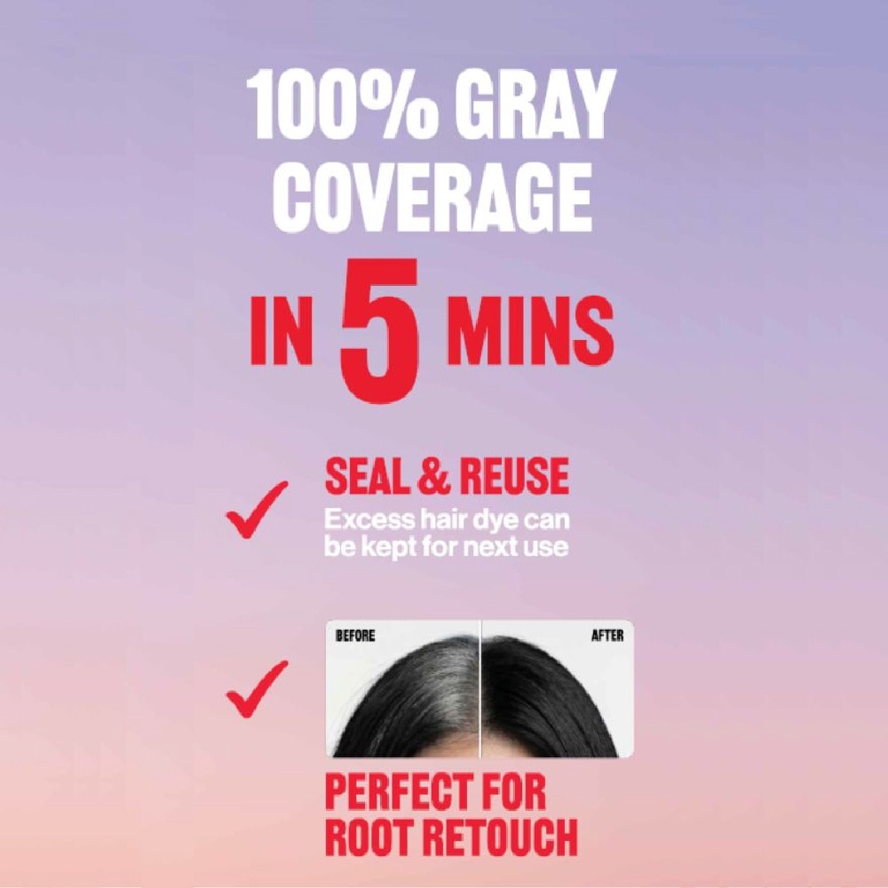 Top Speed Just Push Haircolor #60 Natural Brown 140ml