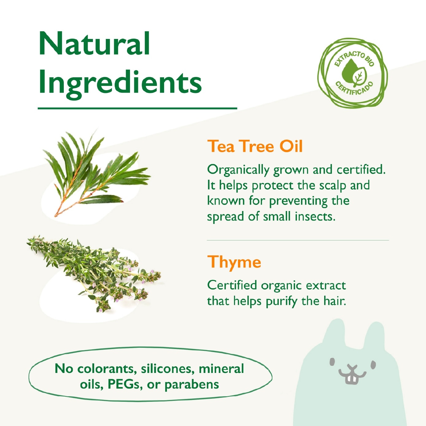 Happy Kids Tea Tree Shampoo 300ml