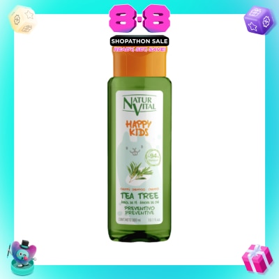 NATURVITAL - Happy Kids Tea Tree Shampoo 300ml