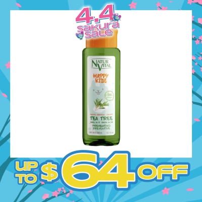NATURVITAL - Happy Kids Tea Tree Shampoo 300ml