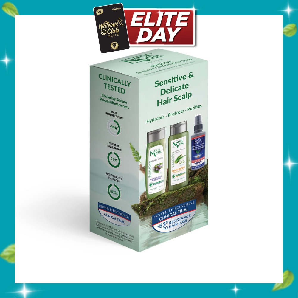 Sensitive and Delicate Hair Scalp 3 In 1 Pack 1s image