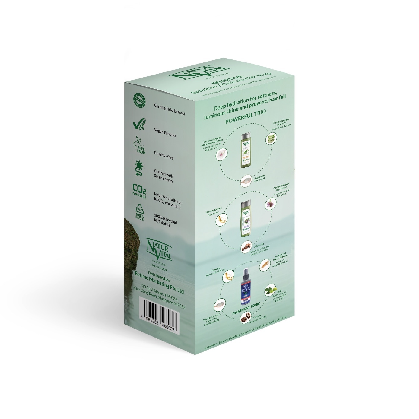 Sensitive and Delicate Hair Scalp 3-In-1 Pack 1s