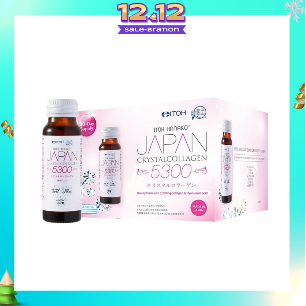 Crystalcollagen 5300mg (Nourishes & Revitalise Skin for Plump & Smoother Skin) 50ml x 16s