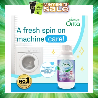 ORITA - Washing Machine Liquid Cleaner Lavender Scent 250ml