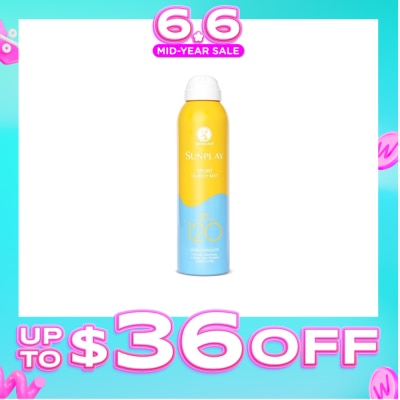 SUNPLAY - Sports UV Body Mist SPF 120 (Superior UV Protection, Specially designed for long hours of water & outdoor activities, Solarex-3 Technology) 165ml