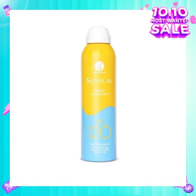 SUNPLAY Sports UV Body Mist SPF 120 (Superior UV Protection, Specially designed for long hours of water & outdoor activities, Solarex-3 Technology) 165ml