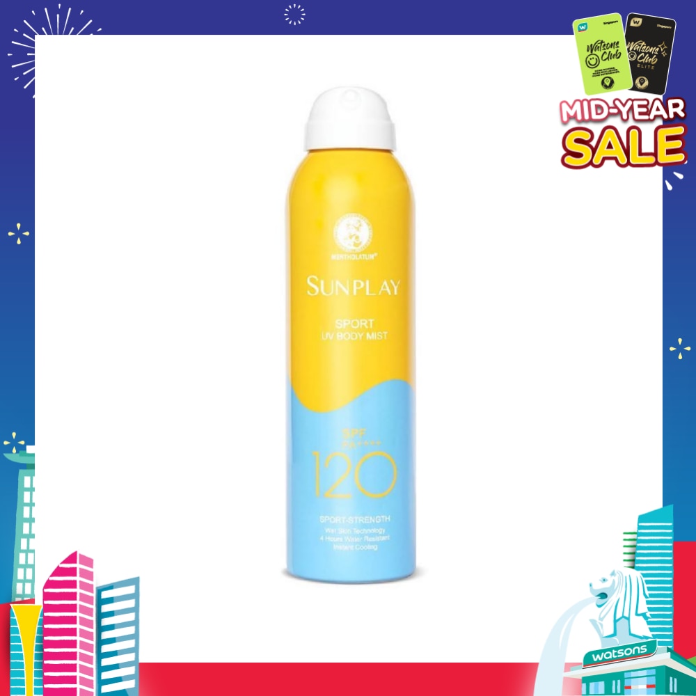 Sports UV Body Mist SPF 120 (Superior UV Protection, Specially designed for long hours of water & outdoor activities, Solarex-3 Technology) 165ml