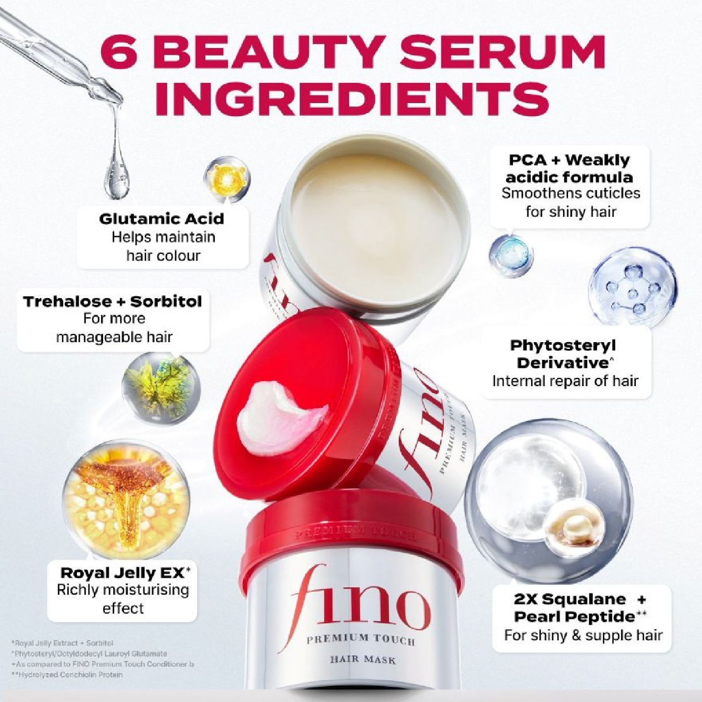 [CNY] Premium Touch Hair Mask Rinse-off Treatment (Repair + Nourish Dry & Damaged Hair) 230g