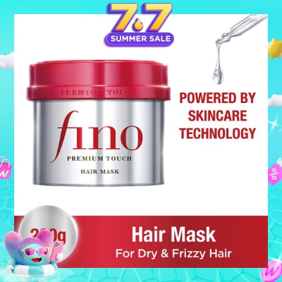 FINO - Premium Touch Hair Mask Rinse-off Treatment (Repair + Nourish Dry & Damaged Hair) 230g