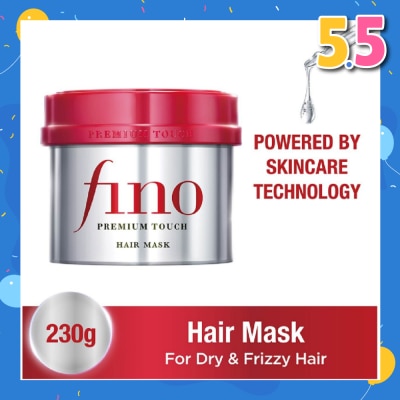 FINO Premium Touch Hair Mask Rinse-off Treatment (Repair + Nourish Dry & Damaged Hair) 230g