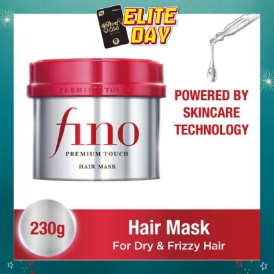 FINO - Premium Touch Hair Mask Rinse-off Treatment (Repair + Nourish Dry & Damaged Hair) 230g