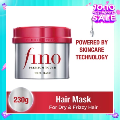 FINO Premium Touch Hair Mask Rinse-off Treatment (Repair + Nourish Dry & Damaged Hair) 230g