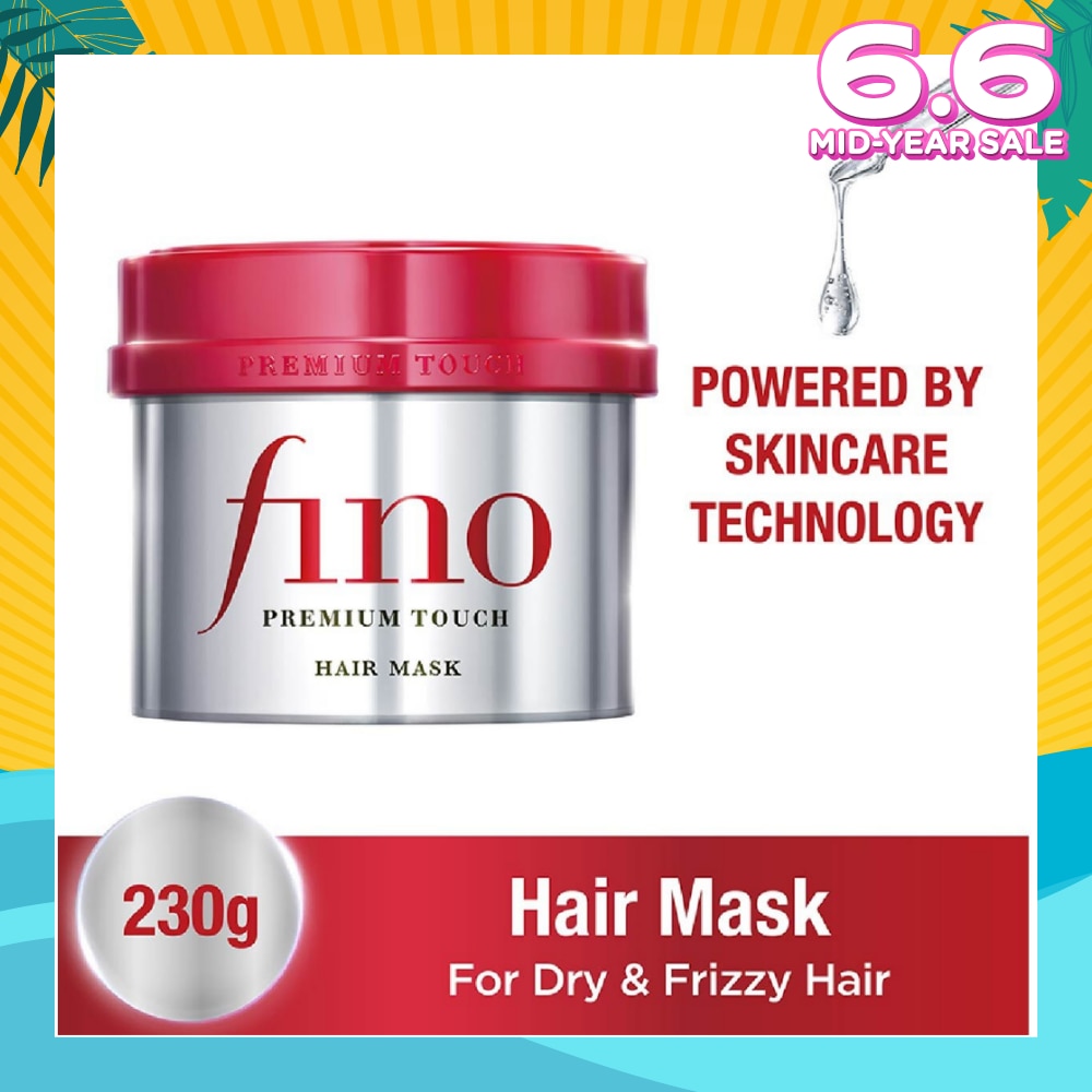 Premium Touch Hair Mask Rinse-off Treatment (Repair + Nourish Dry & Damaged Hair) 230g