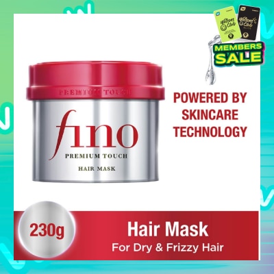 FINO Premium Touch Hair Mask Rinse-off Treatment (Repair + Nourish Dry & Damaged Hair) 230g
