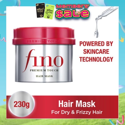 FINO - Premium Touch Hair Mask Rinse-off Treatment (Repair + Nourish Dry & Damaged Hair) 230g