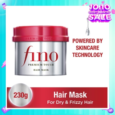 FINO Premium Touch Hair Mask Rinse-off Treatment (Repair + Nourish Dry & Damaged Hair) 230g