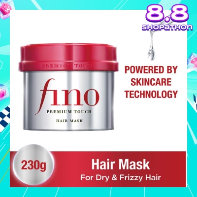 FINO Premium Touch Hair Mask Rinse-off Treatment (Repair + Nourish Dry & Damaged Hair) 230g