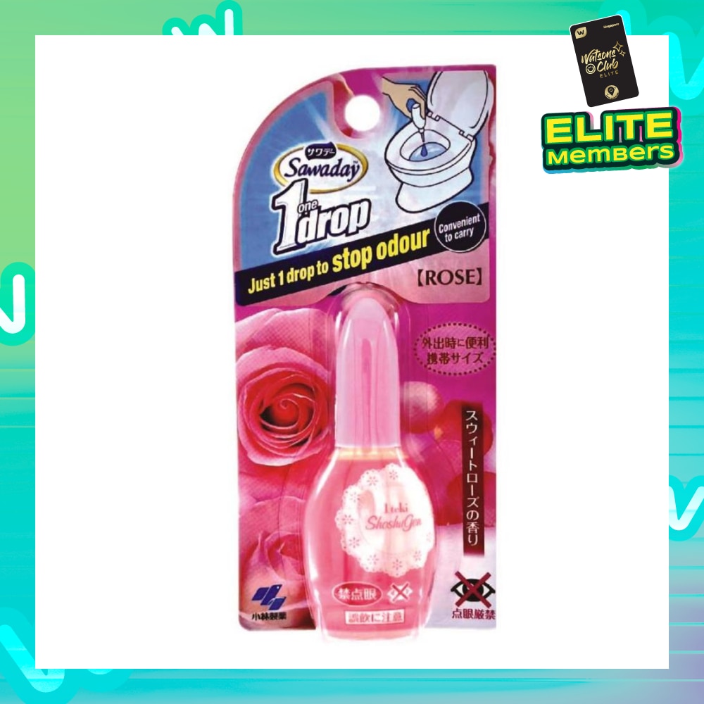 One Drop Rose Mint Scented (Eliminate Odors from Toilet Bowl) 20ml
