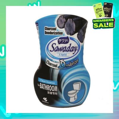 SAWADAY Charcoal Deodorizer Clean Incense (Bathroom) 350ml