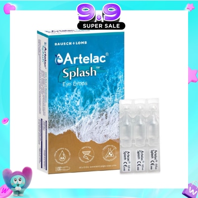 ARTELAC - Eyedrop Single Dose Fast & Natural Hydration Gentle for Contact Lens Wearer 0.5ml x 30s image
